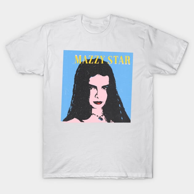 vintage mazzy star pop art // fan art T-Shirt by psninetynine